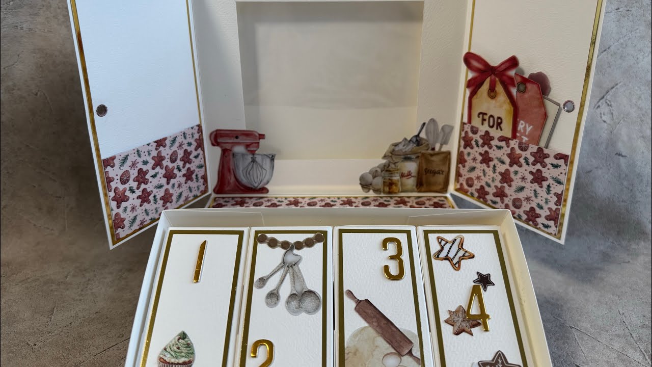 Außergewöhnlicher Adventskalender für die 4 Adventssonntage // Teil 1: Blanko-Konstrukt
