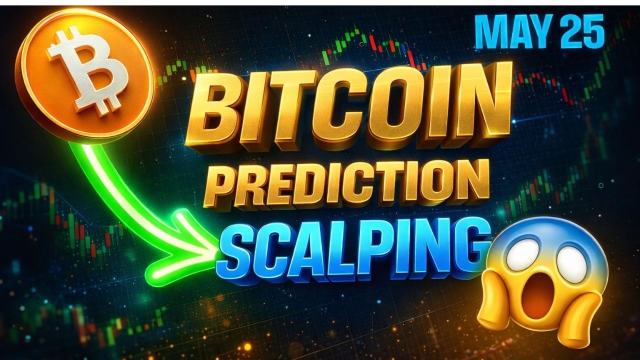 Bitcoin Price Prediction 25 May 2026 | Livedaytrader #scalping