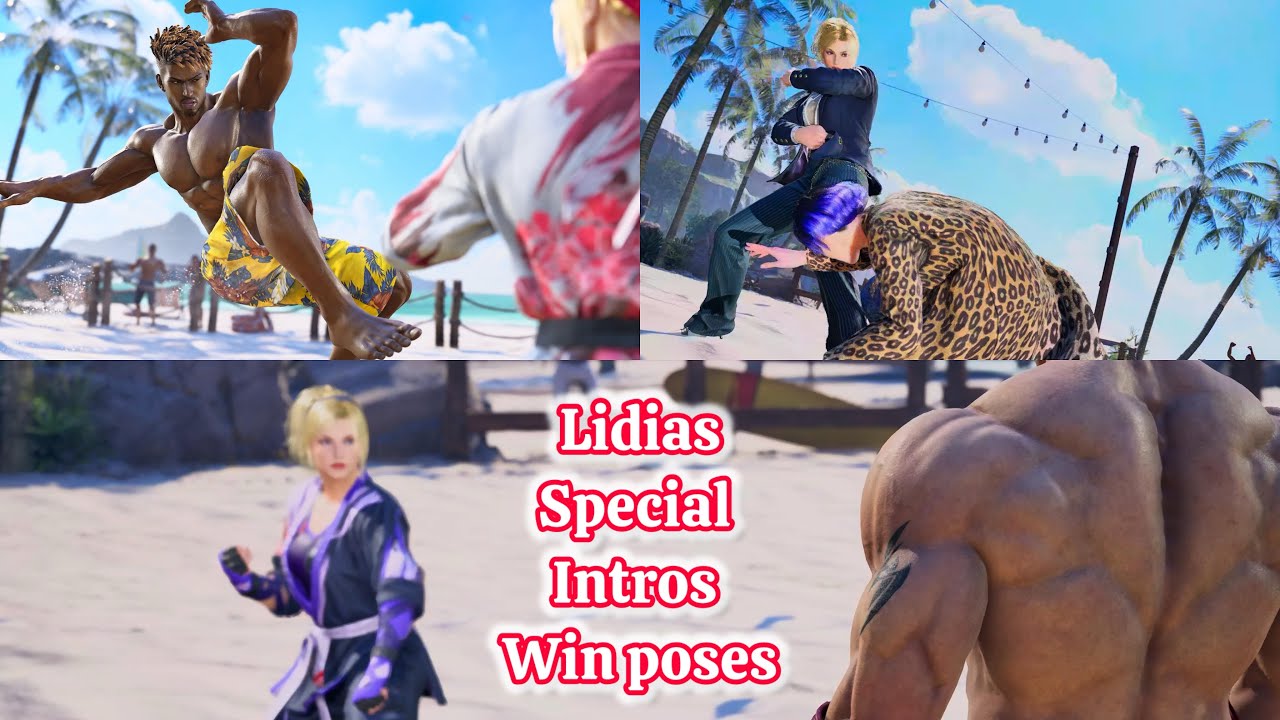 Tekken 8 Lidia sobieska’s Special Intros And win poses