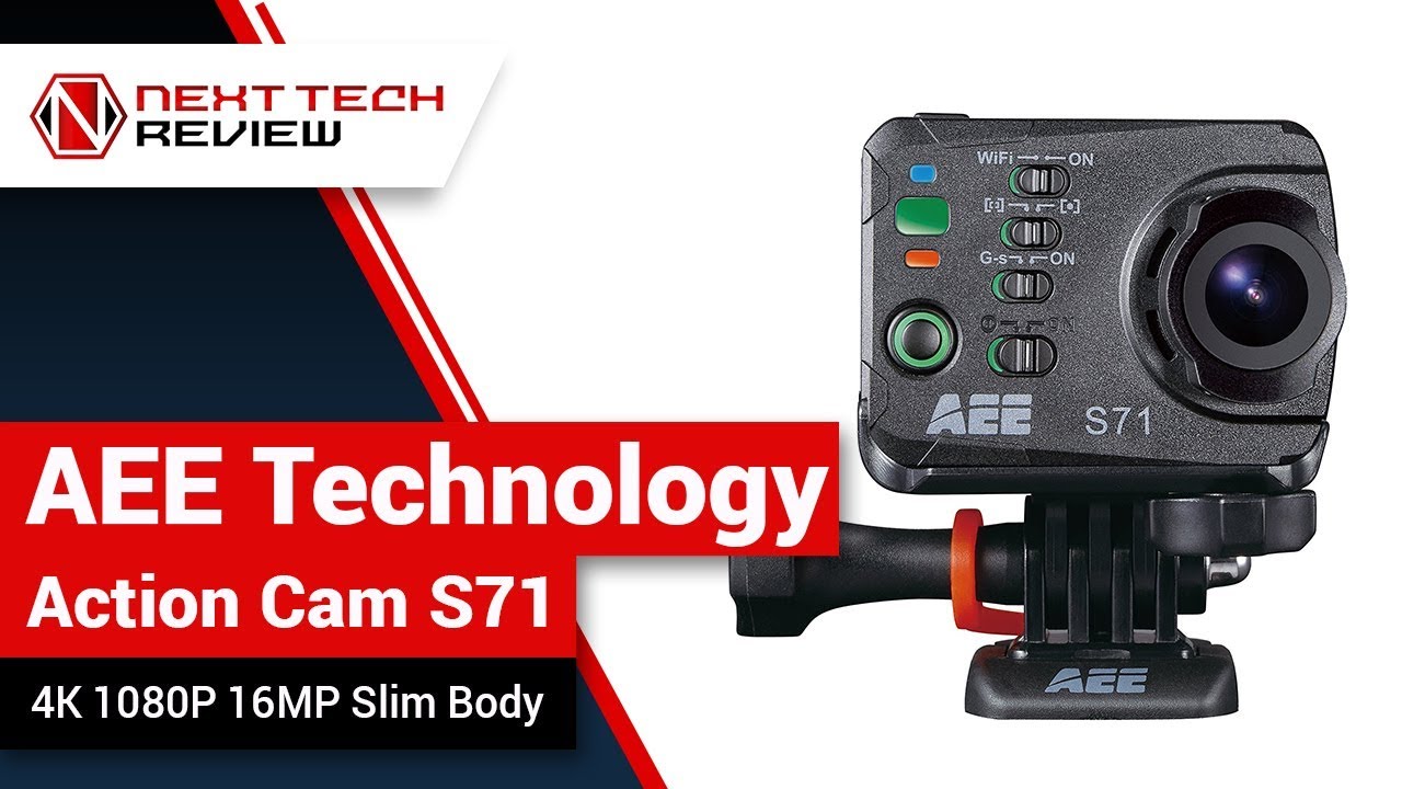 AEE Technology Action Cam S71 4K 1080P 16MP Slim Body Product Review  &ndash; NTR