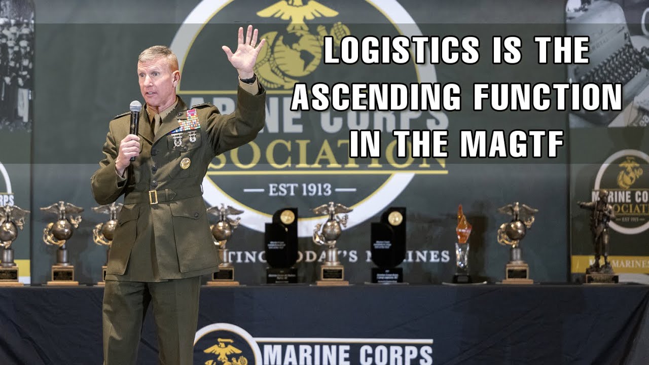 General Smith, ACMC, Talks Logisticians in the Corps