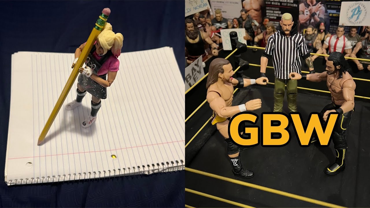 How I make my wrestling figure Pic Fed