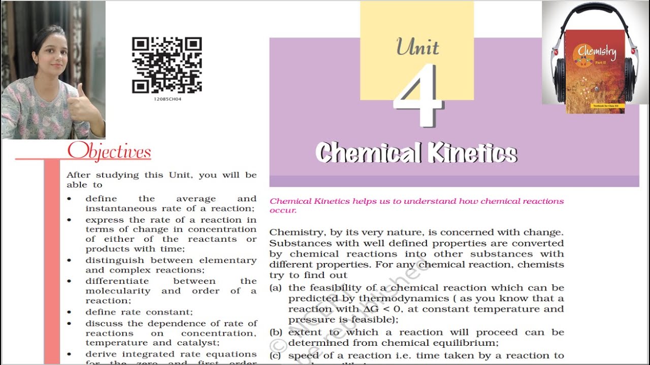 Class 12 Chemical Kinetics Audiobook | Part1| Chemistry Audiobook | NCERT Reading