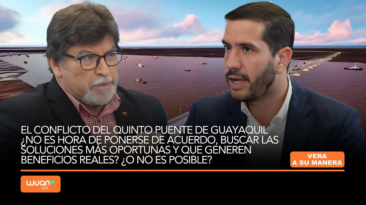 El conflicto del Quinto Puente de Guayaquil ¿no es hora de ponerse de acuerdo y buscar viabilidad?