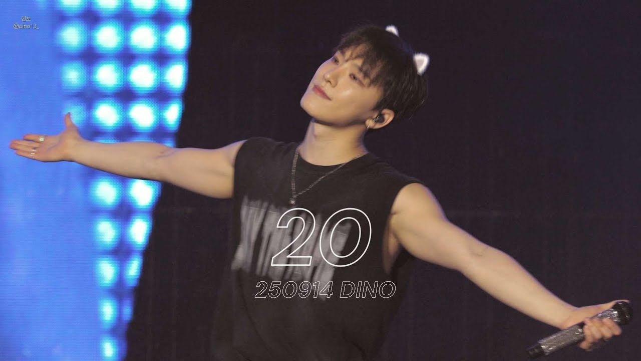 250914 SEVENTEEN WORLD TOUR [NEW_] IN INCHEON '20' 디노 직캠 DINO focus