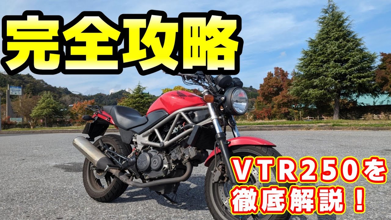 【徹底解説】1000日以上乗り続けて理解したVTR250の魅力
