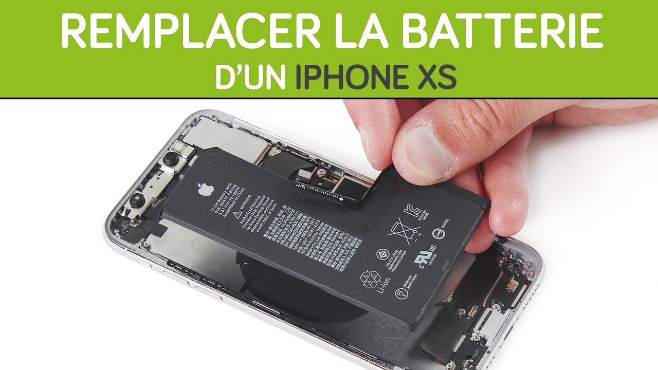 Changer sa batterie iPhone XS, by SOSav