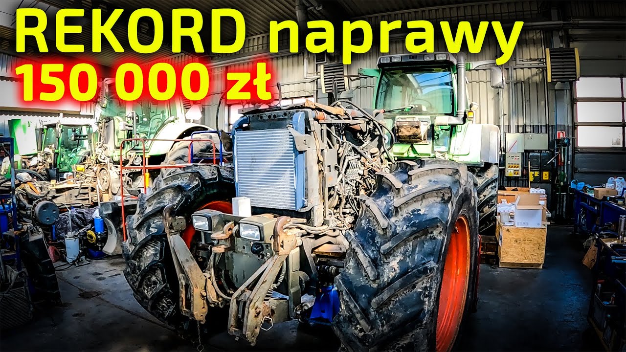 Rekordowa naprawa ciągnika Fendt 824 [Korbanek]