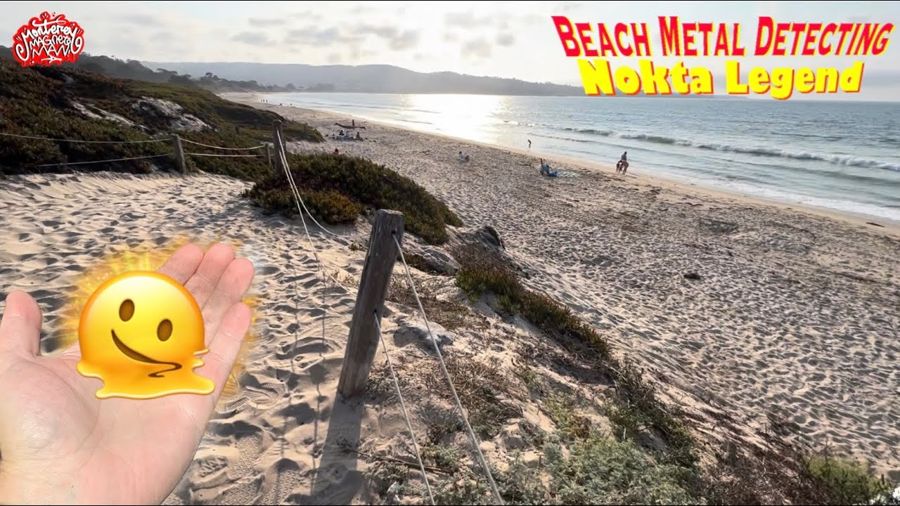 Gruelingly REALISTIC Beach Metal Detecting! Nokta Legend!