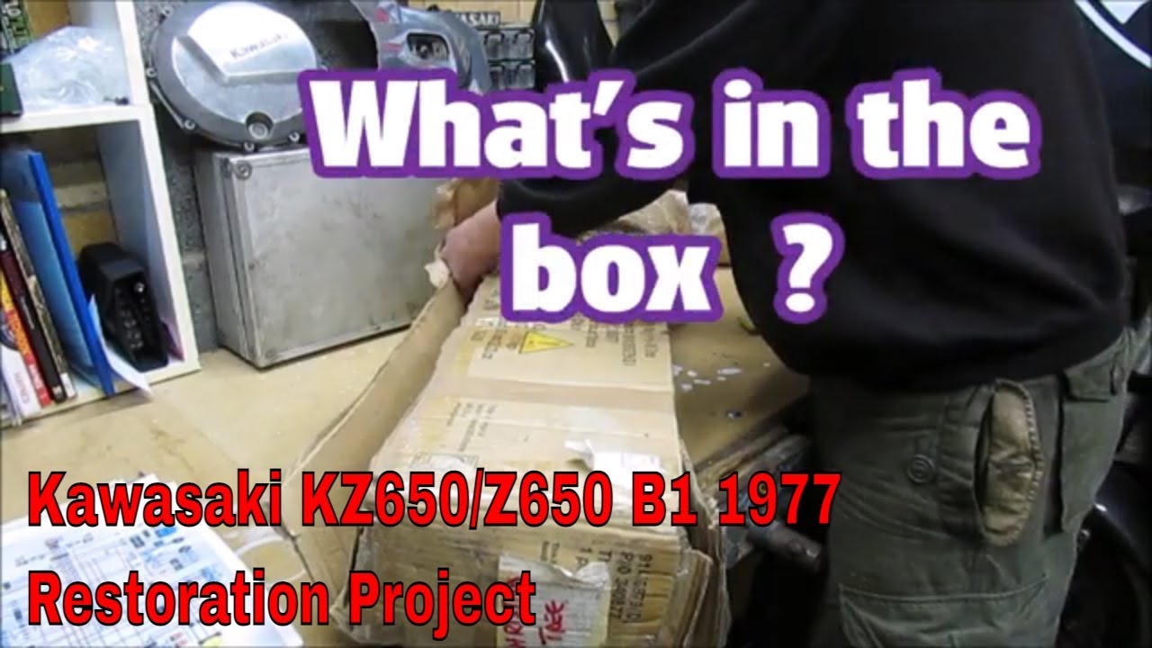 Kawasaki KZ650/Z650 B1 1977 - What is in the box i had delivered ?