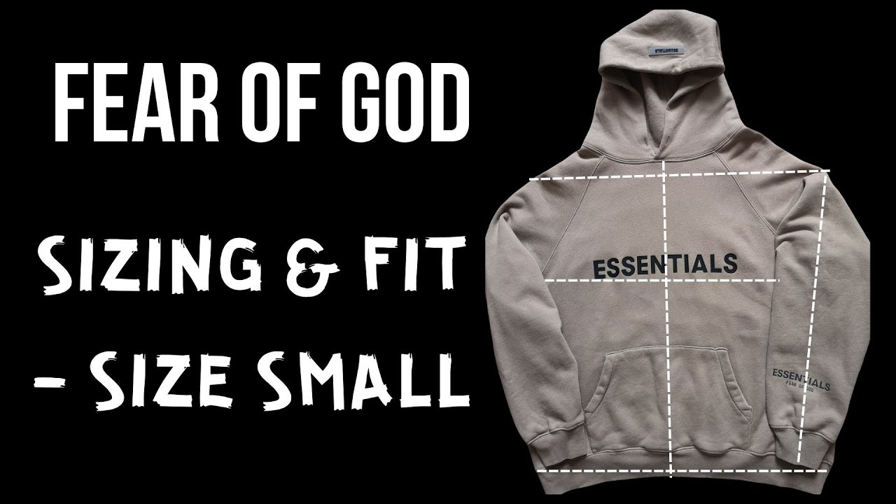 How Does Fear Of God Essentials Hoodie Fit? | Sizing Small | Mens Hoodie