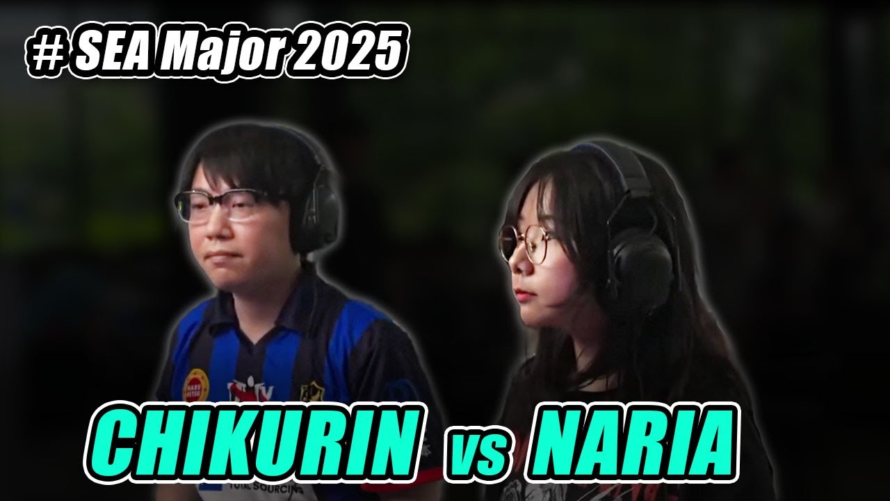 I took a SET from CHIKURIN at SEA Major !!!