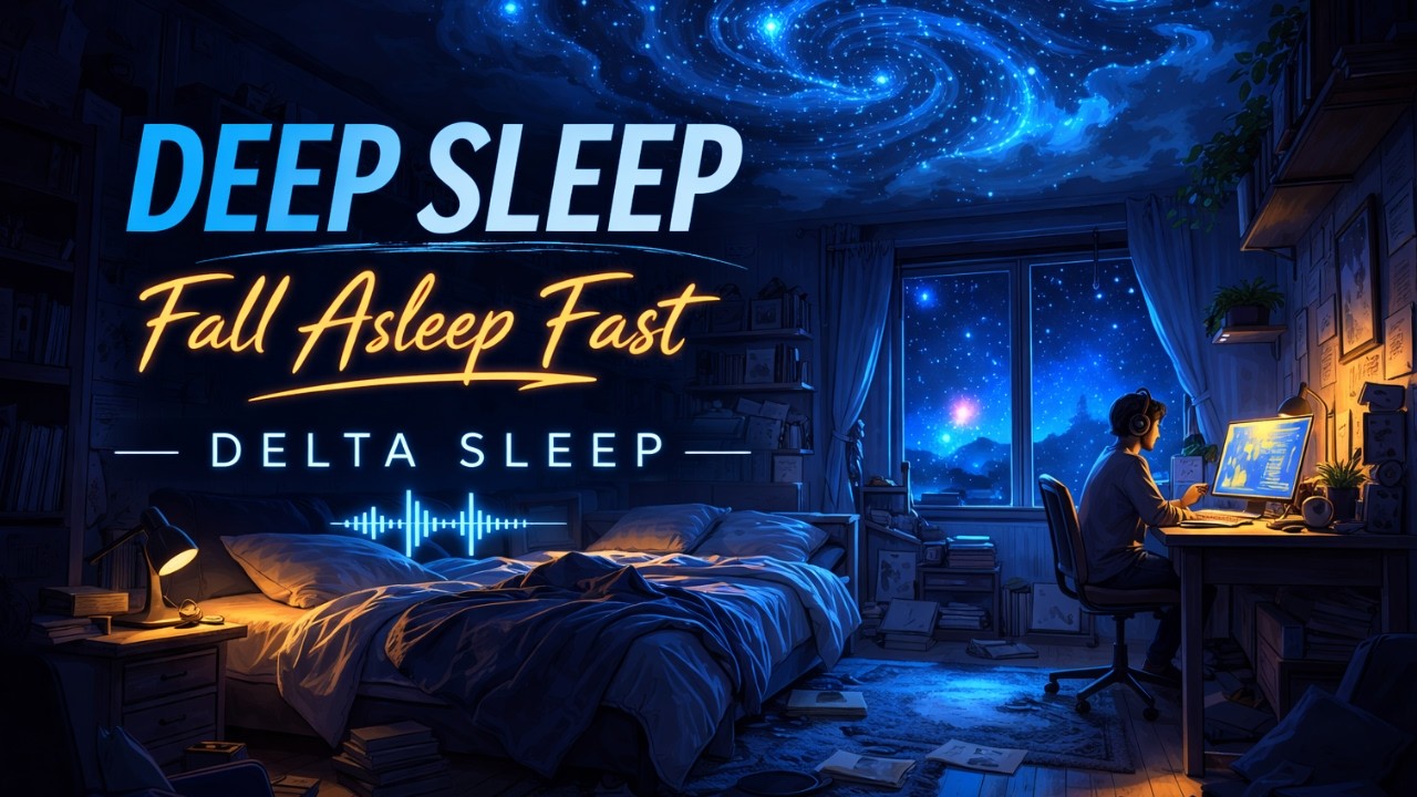 432Hz Deep Sleep Music | Relaxing Delta Waves for Sleep