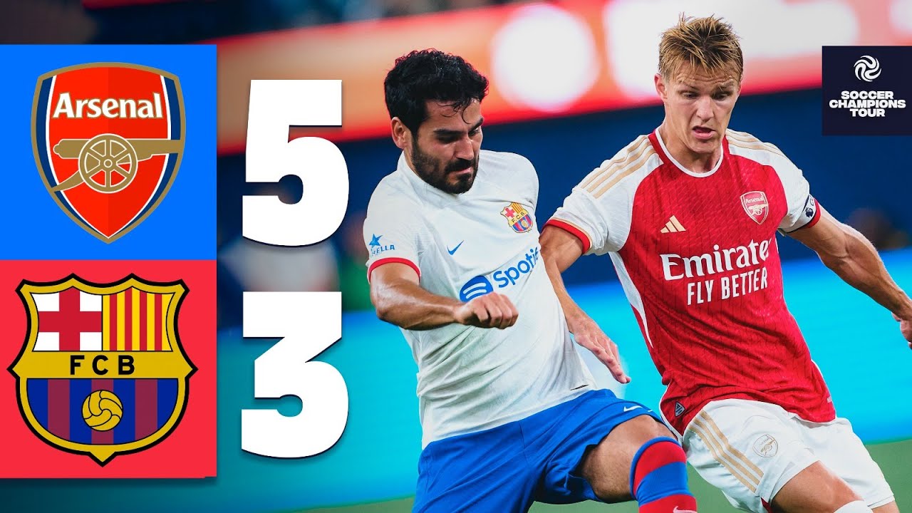 💥 HIGHLIGHTS I ARSENAL 5-3 BAR&Ccedil;A 💥