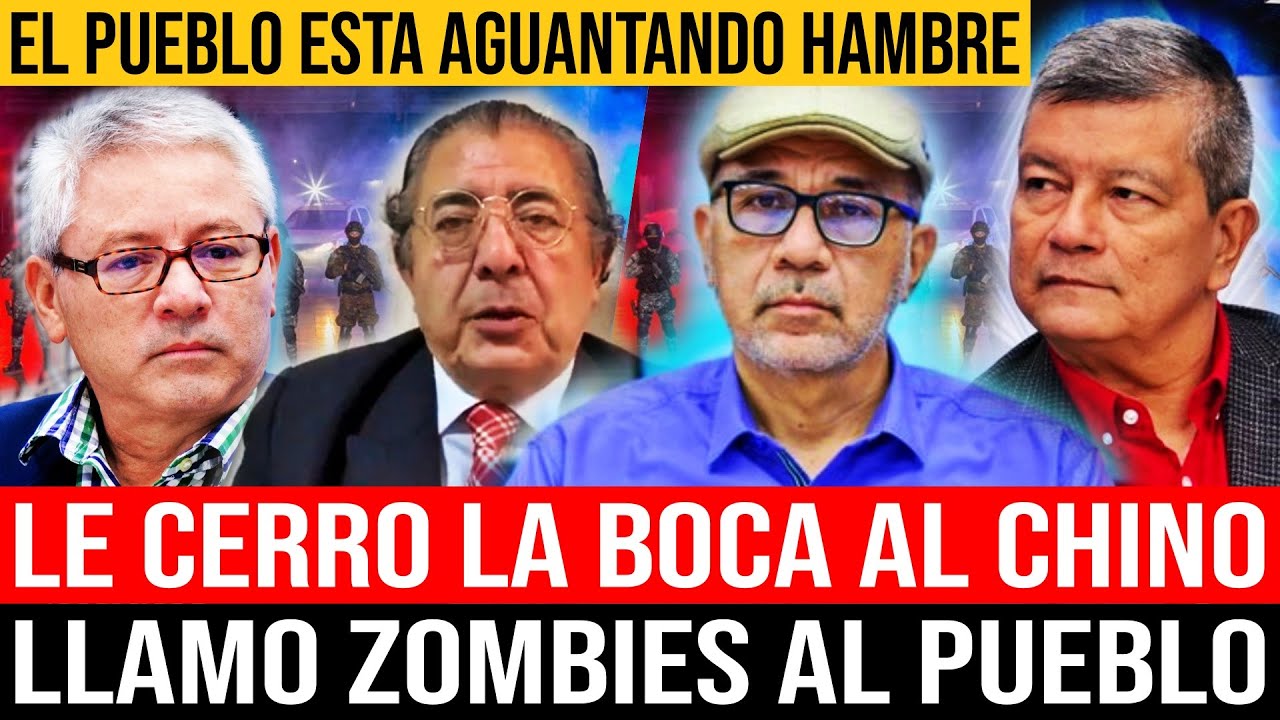 LE CERRO LA BOCA AL CHINO, LO DEJO DE PAYASO ! LOS SALVADOREÑOS SOMOS ZOMBIES Y CON HABRE ?