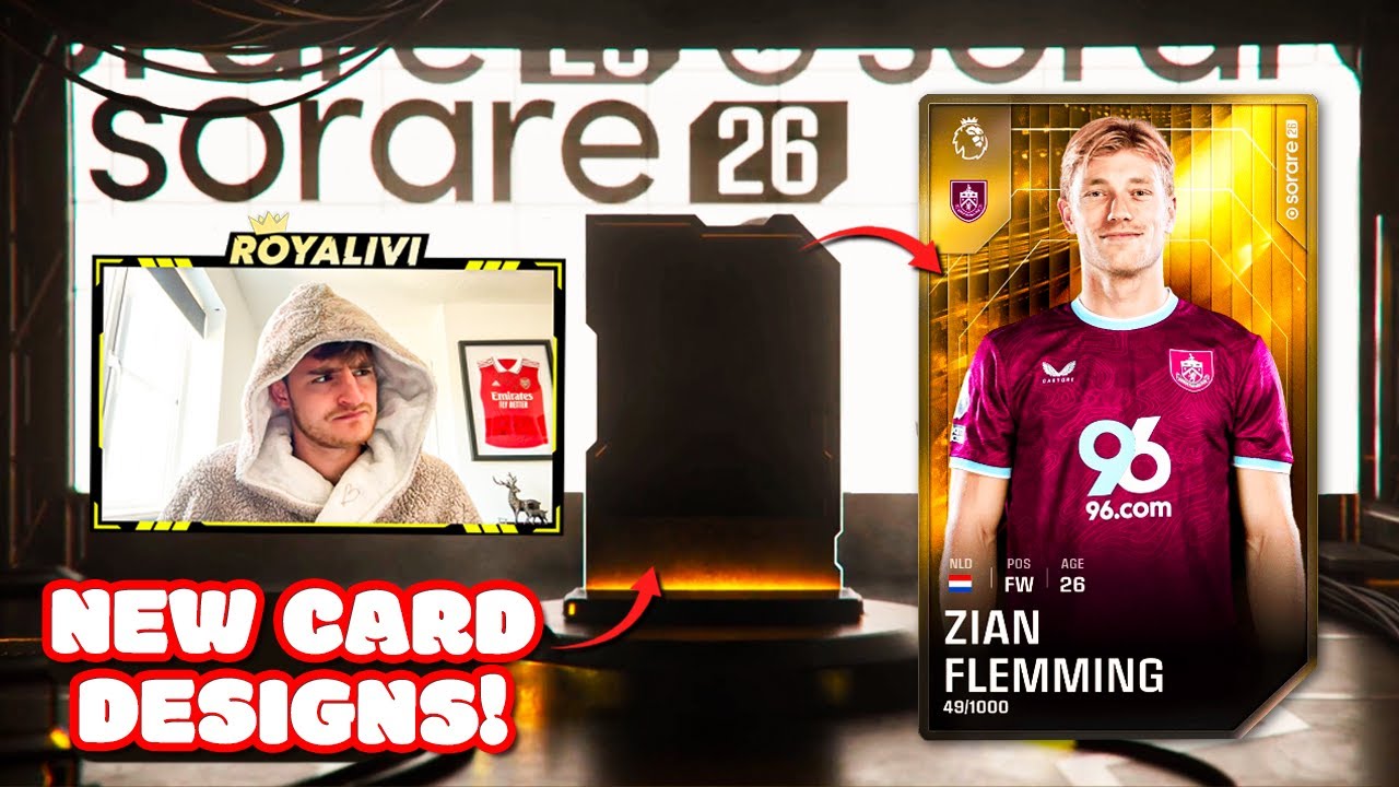 SORARE 26 CARD REVEAL!