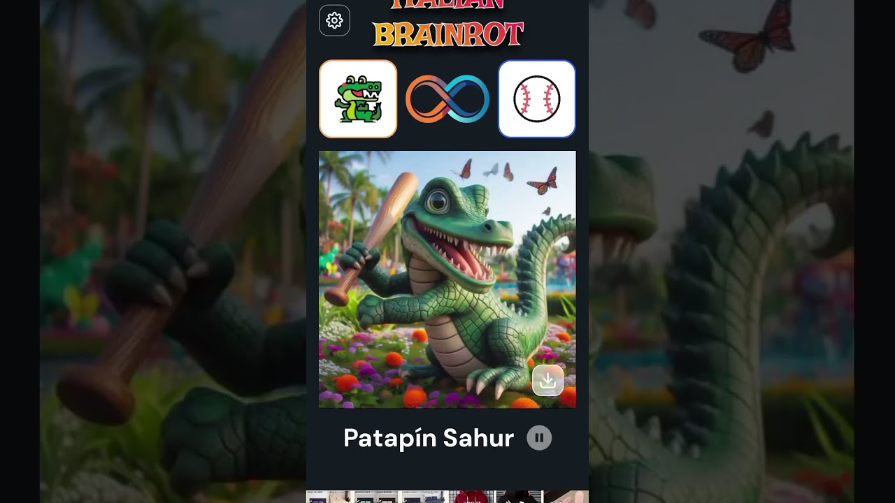 Brainrot Patapin Sahur!!🐊