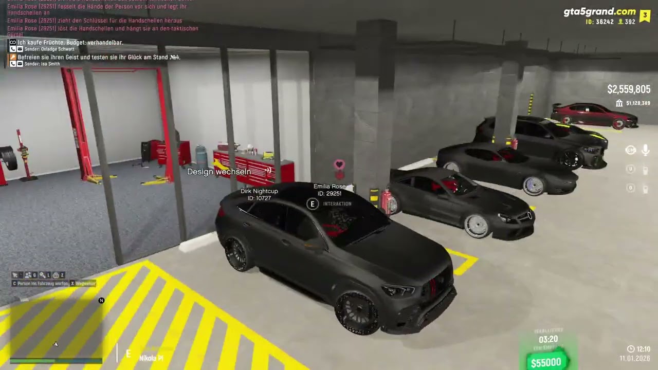 GrandRP • FIB Anthony Nachtigall • Stream VOD 11.01.2026