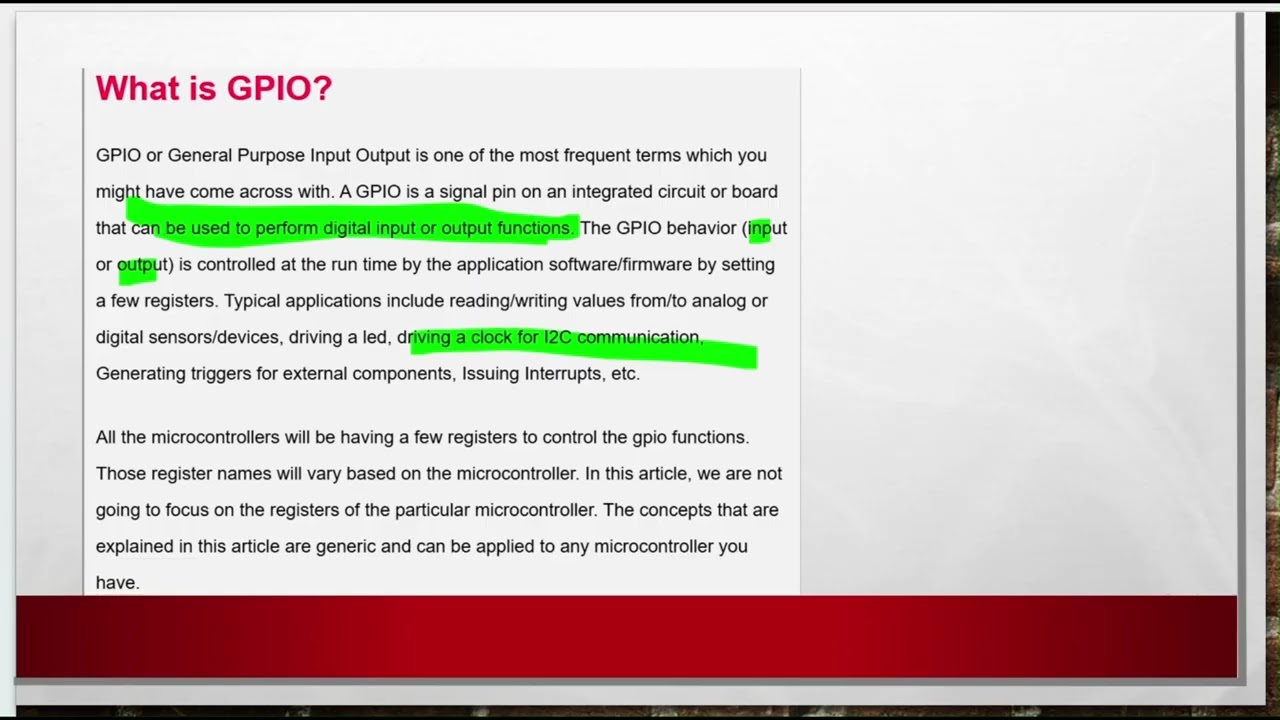 Понимание принципа работы GPIO микроконтроллера: объяснение | | ЧАСТЬ 1 