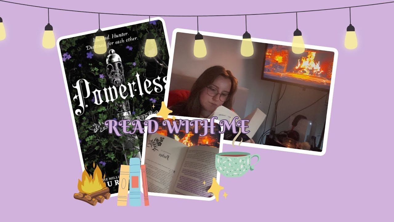 Reading Vlog. Powerless | 📚🪻🫶🏻 #vlog #reading #booktube #books 