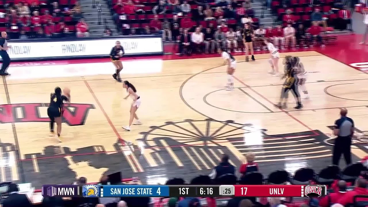 UNLV Lady Rebels vs. San Jose State Women's Basketball Highlights | 2023-24 Season
