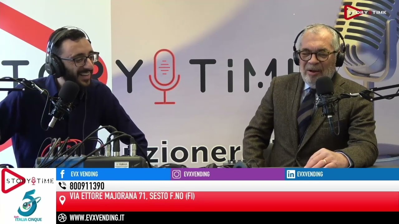 Intervista con Francesco Mele per Story Time, sui distributori automatici EVX Vending.