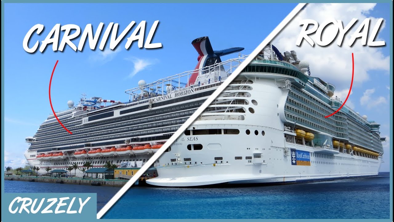 Carnival против Royal Caribbean: 11 различий между крупными круизными компаниями