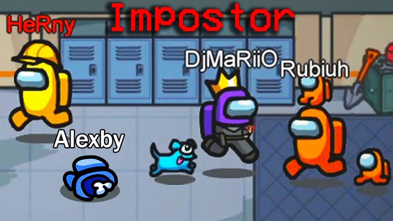 RUBIUS Y DJMARIIO me PERSIGUEN pero CONSIGO LA VICTORIA!! *AMONG US*
