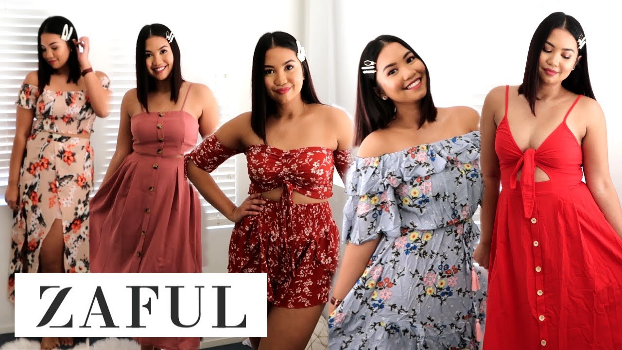 ZAFUL TRY ON HAUL FOR CURVY GIRL! Summer dresses - Honest Review from Australia!