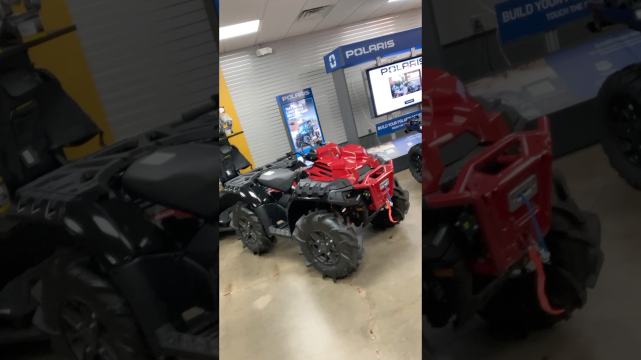 2025 Polaris Sportsman 1000 HighLifter: the ultimate mud riding ATV! #polaris #highlifter
