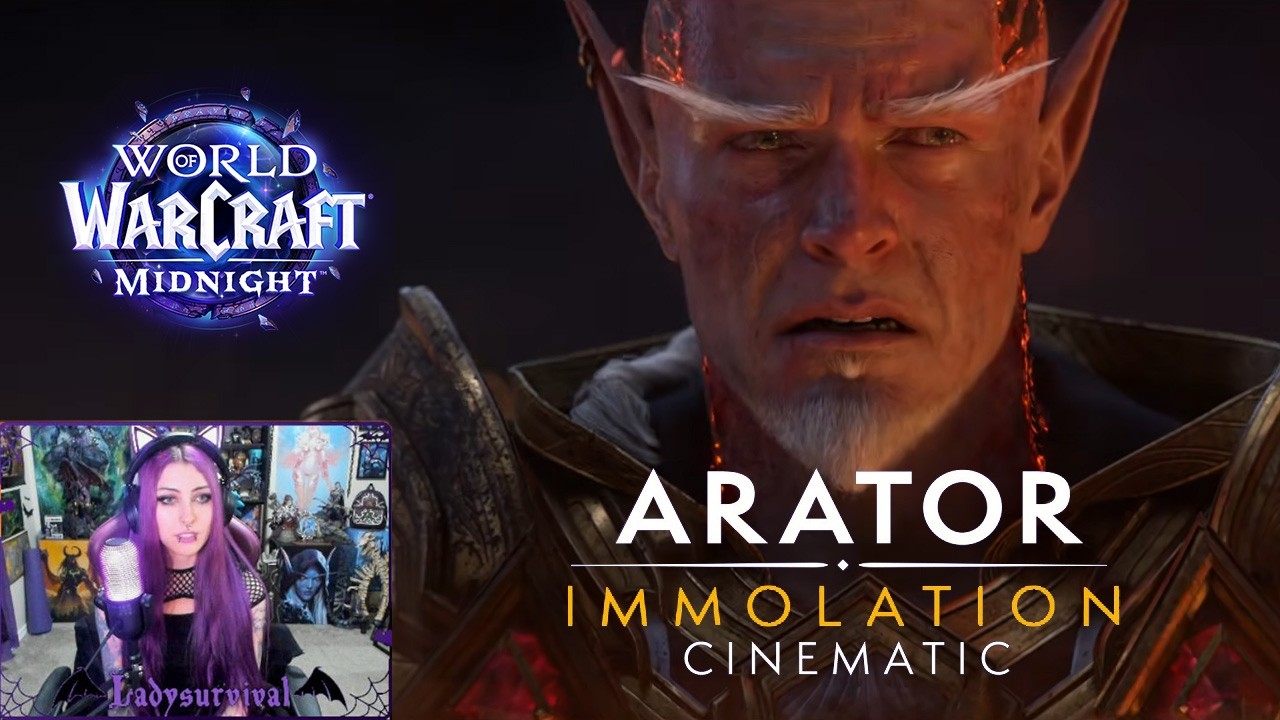 Ladysurvival Watches the Arator Immolation Cinematic ☀️🔥My Thoughts & Reaction