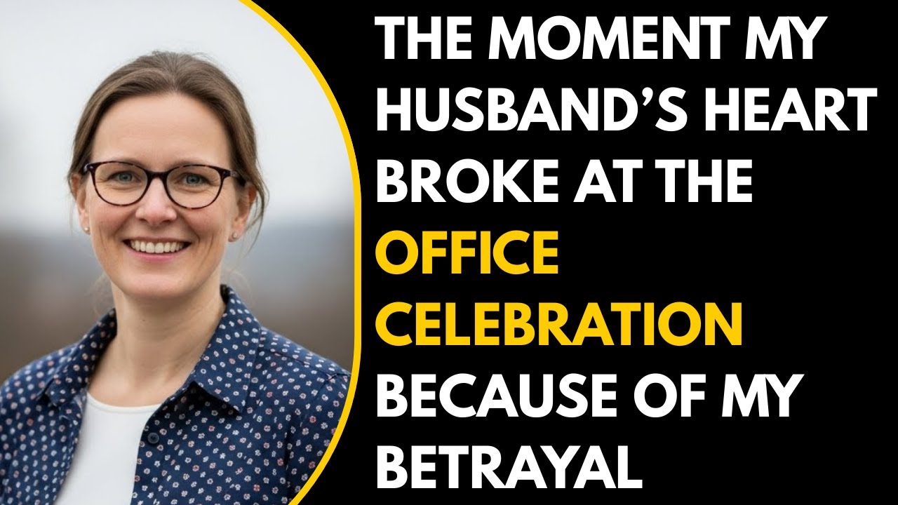 The Moment My Husband&rsquo;s Heart Broke At The Office Celebration Because Of My Betrayal #betrayal