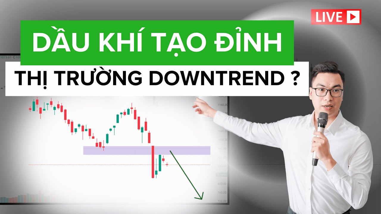 DẦU KHÍ TẠO ĐỈNH - THỊ TRƯỜNG DOWNTREND ?| Tú Lê