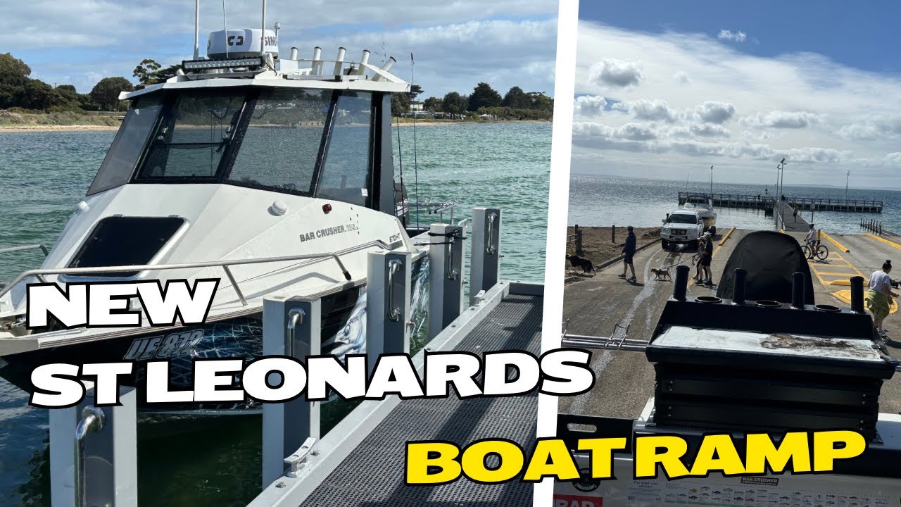 St Leonards NEW Boat ramp | Access to the Bay again!