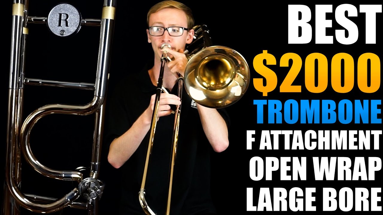 Best Under $2000 Tenor Trombone on market. F Attachment Open Wrap Large Bore JP332o Rath REVIEW.