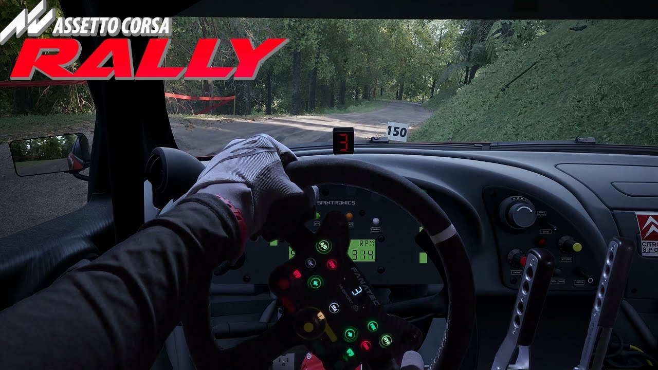 Assetto Corsa Rally – Flat-Out Rally in France (4K Rally POV)