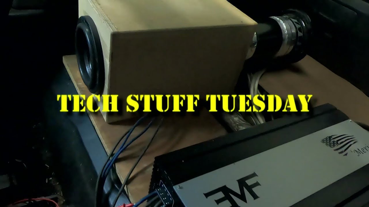 This is what happens with 1 of 2 voice coils connected - Tech Stuff Tuesday