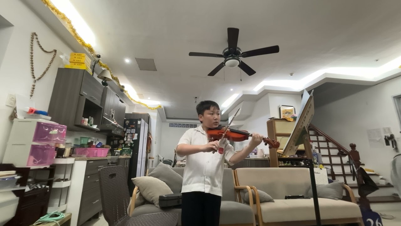 小提琴演奏（lightly row)