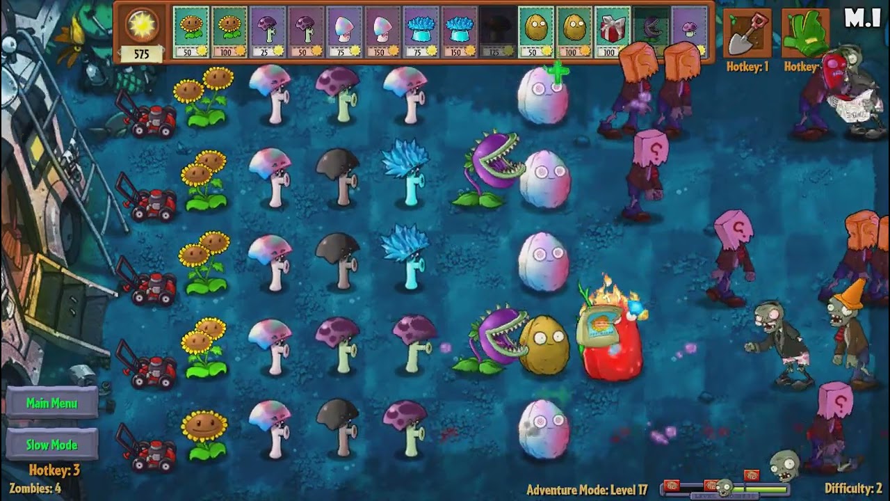 Plant Vs Zombie Fusion Level 2-8