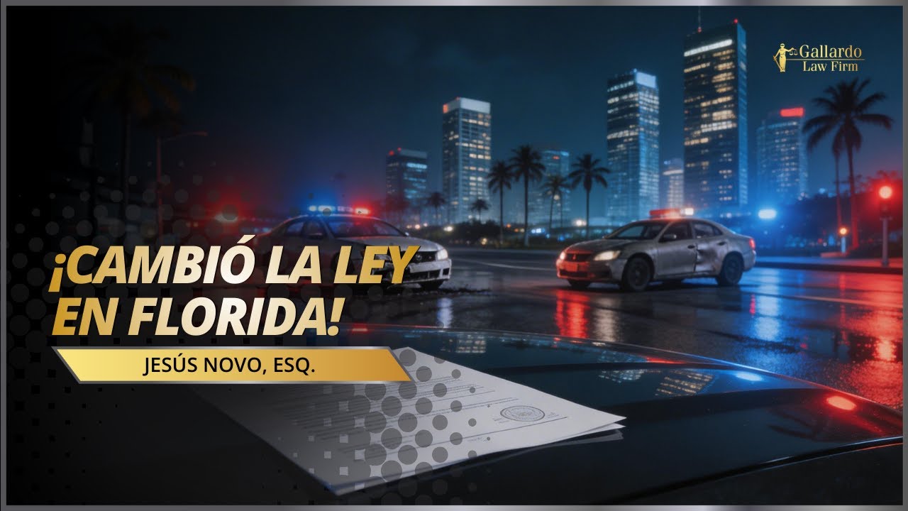 Accidentes en Miami: Cambió la ley y nadie te lo está explicando