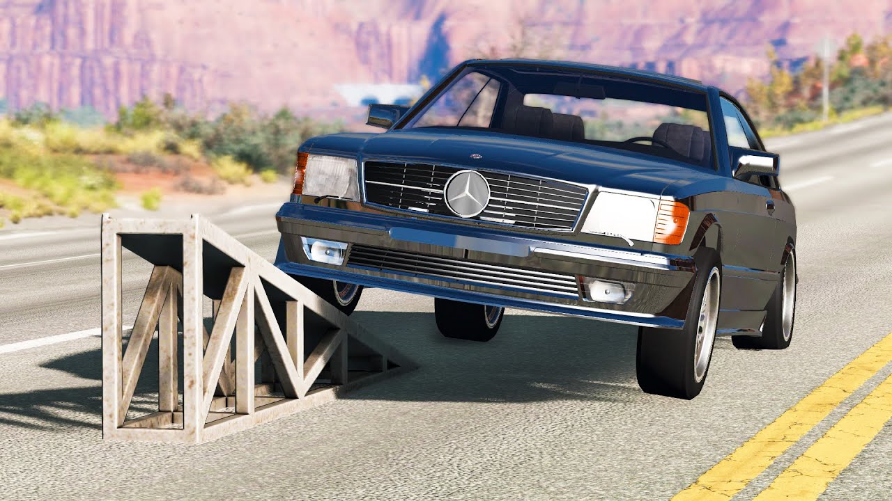 Satisfying Rollover Crashes #19 - BeamNG Drive | CRASHdriven