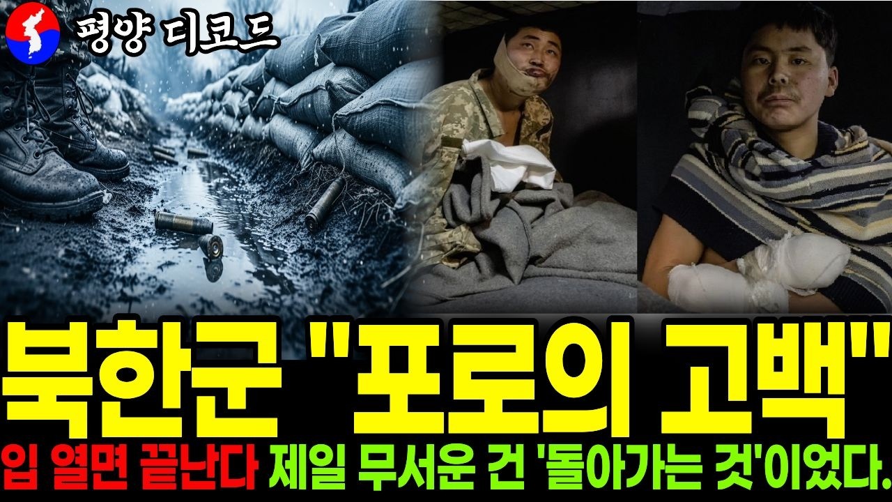 평양 디코드 - [ 북으로 돌아갈까 봐 떨었다… 북한군 포로의 고백]