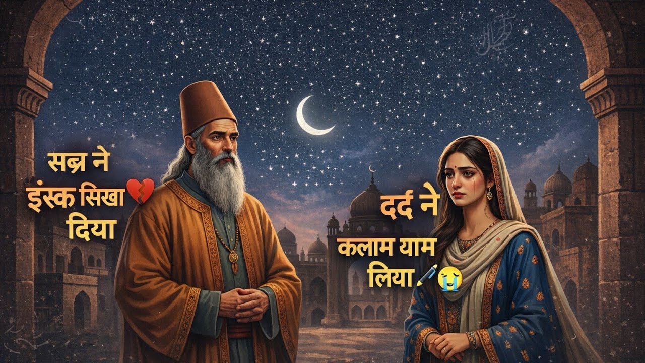 सब्र ने इश्क सिखा दिया 💔 | दर्द ने कलाम थाम लिया 🕊️ | Sufi Sad Romantic Song | 100% 