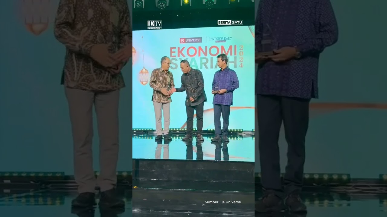 B Universe menggelar acara malam apresiasi Ekonomi Syariah 2024 #buniverse #idtv #syariah #ekonomi