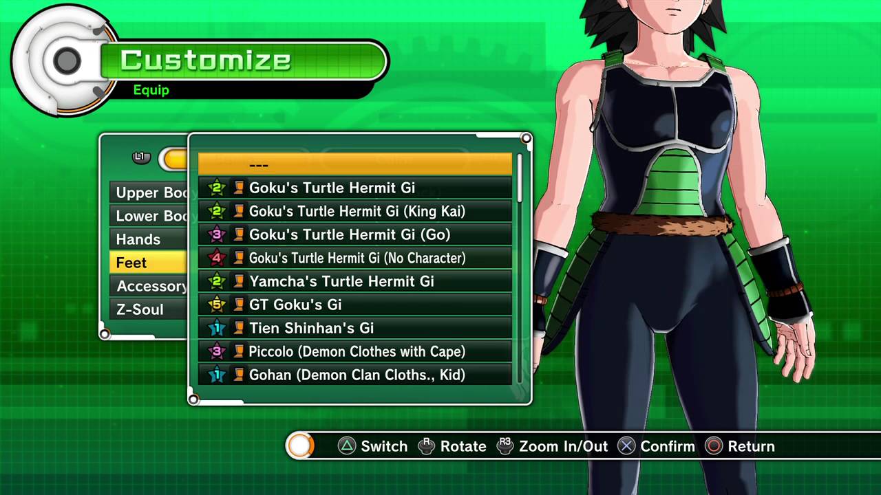 Dragon Ball Xenoverse: Character Creation - Gine