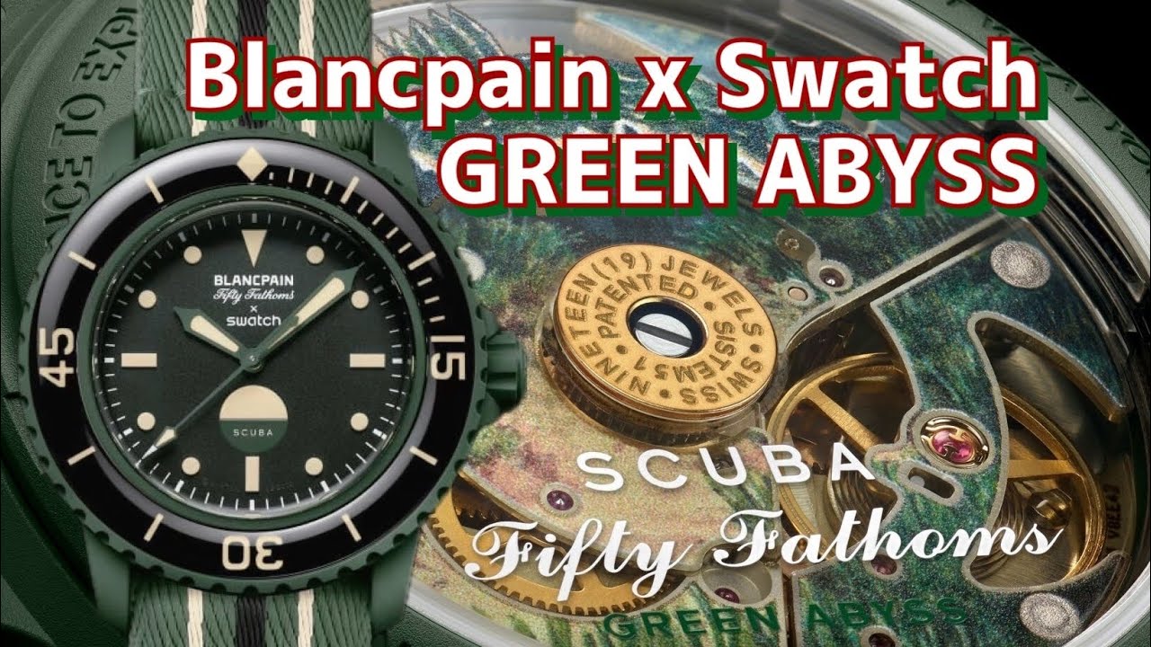 Blancpain x Swatch Recommended travel watches