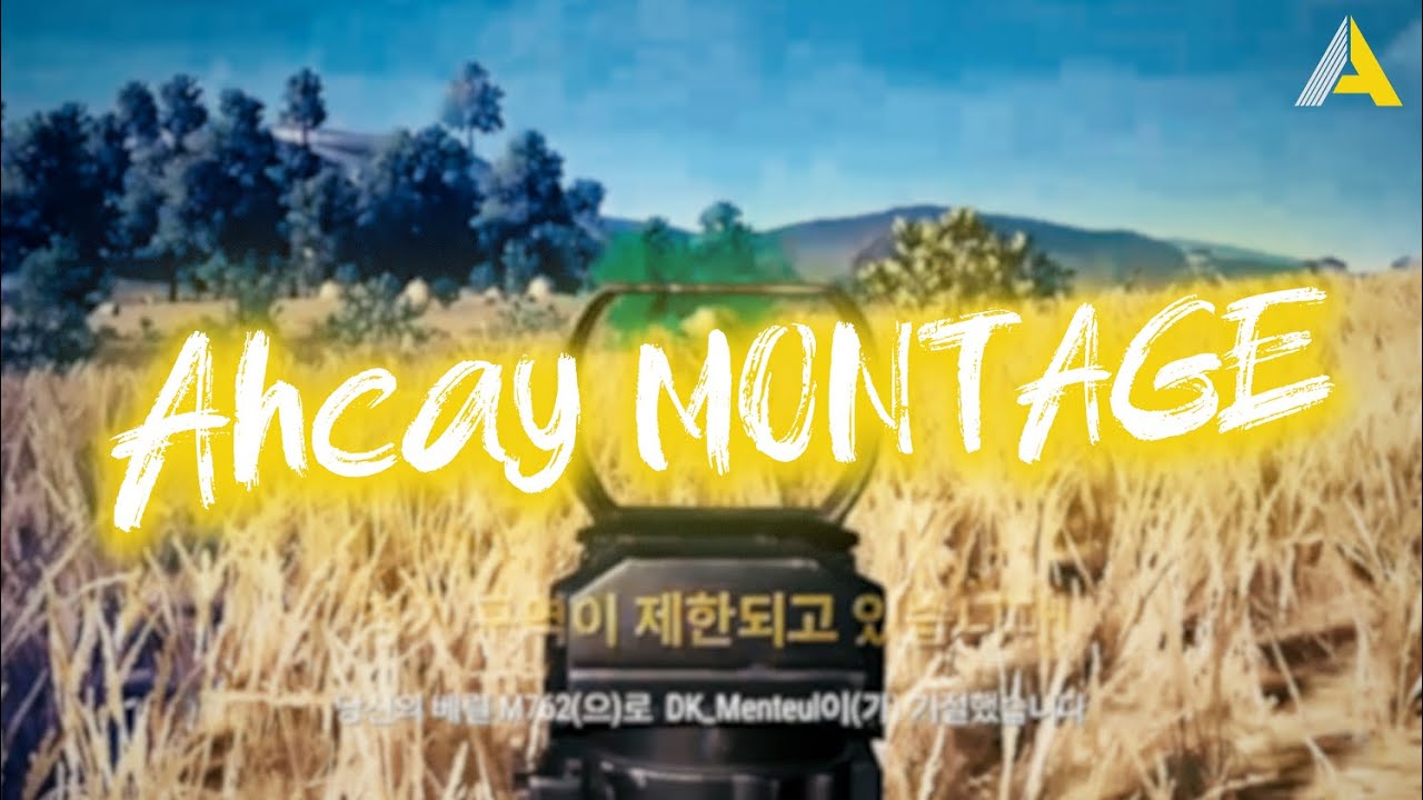 막내의 품격 ATA 소속 Ahcay｜PUBG Montage [FPP] Editor Cloud