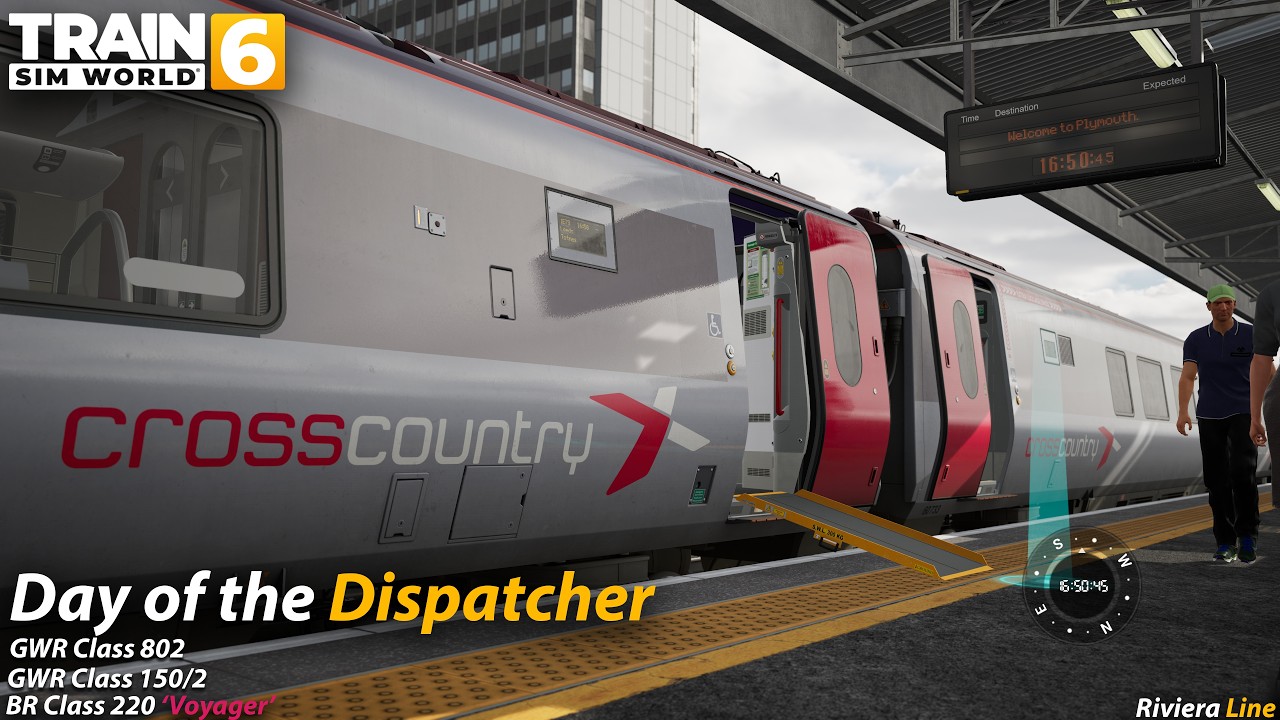 Day of the Dispatcher : Riviera Line : Train Sim World 6 [4K 60FPS]