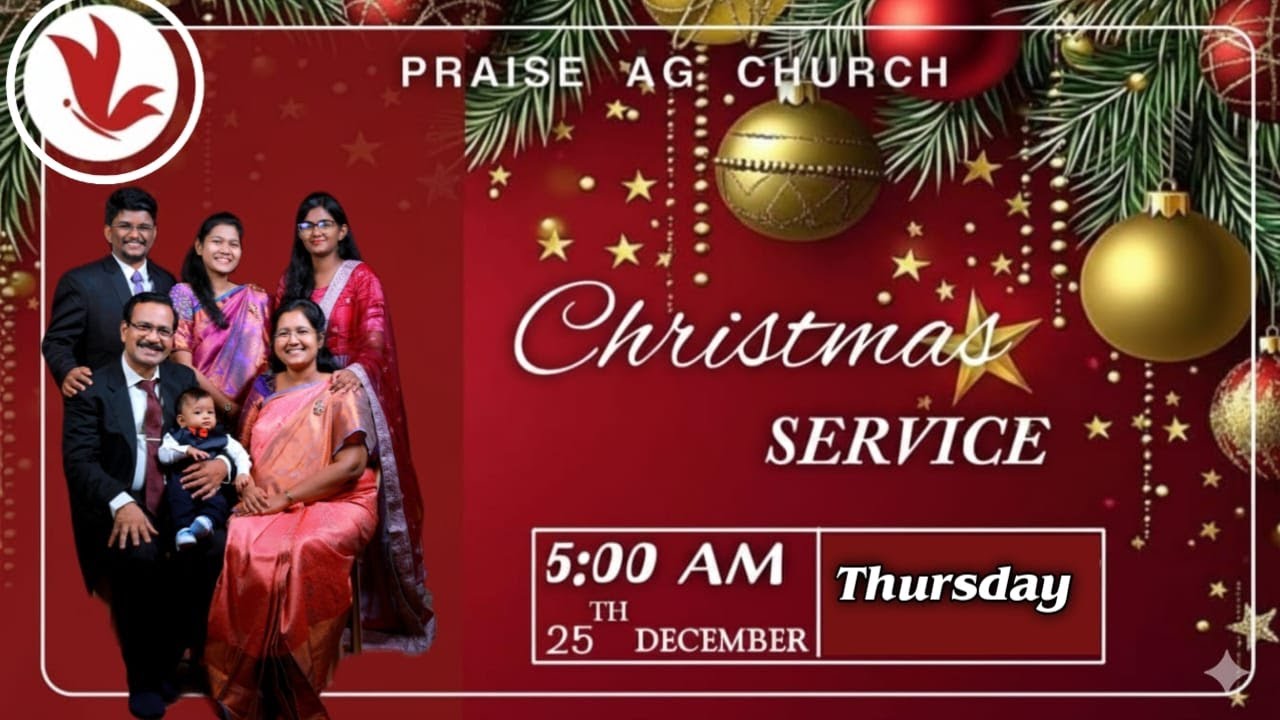 🔴CHRISTMAS SPECIAL SERVICE || 25 Dec 2025 || Praise AG church Thayilpatti