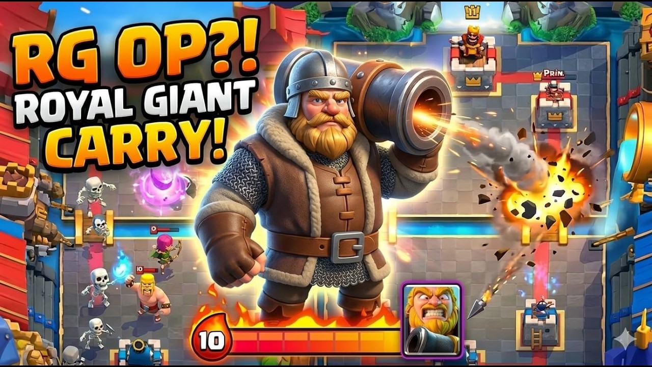 Ultimate Champion Push with Royal Giant RG